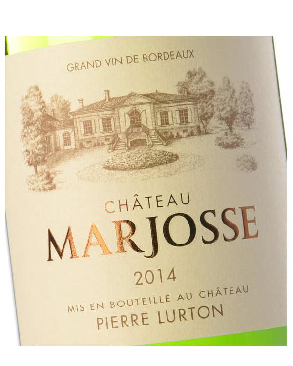 Rượu vang trắng Chateau Marjosse